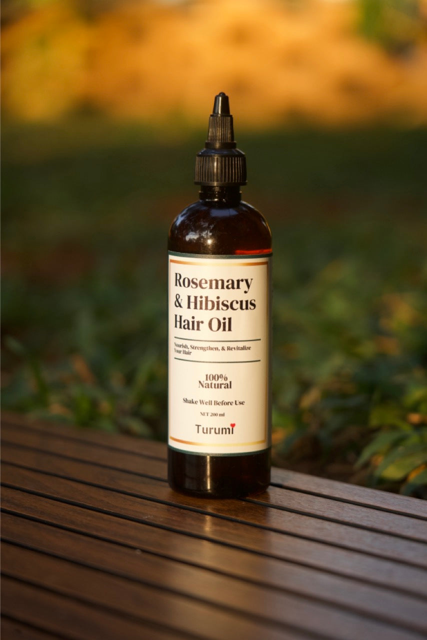 Rosemary Hibiscus Hair Oil