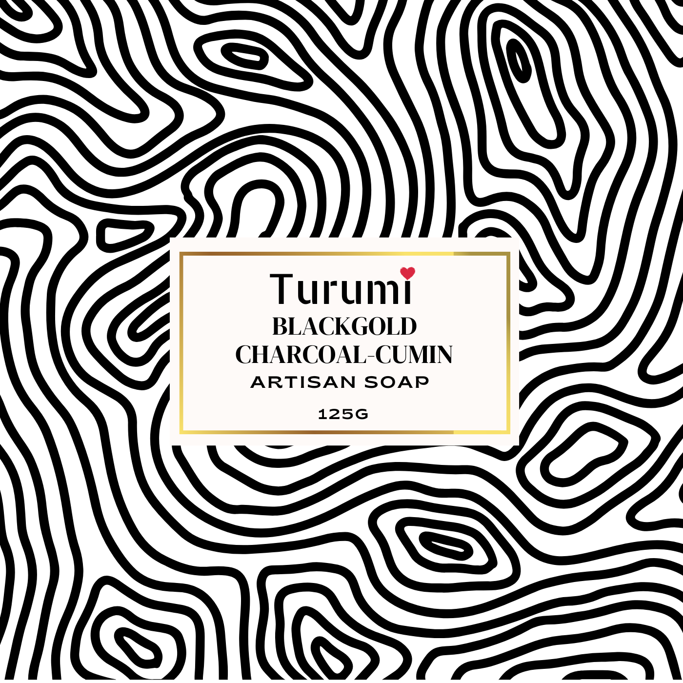 Black Gold Handmade Soap