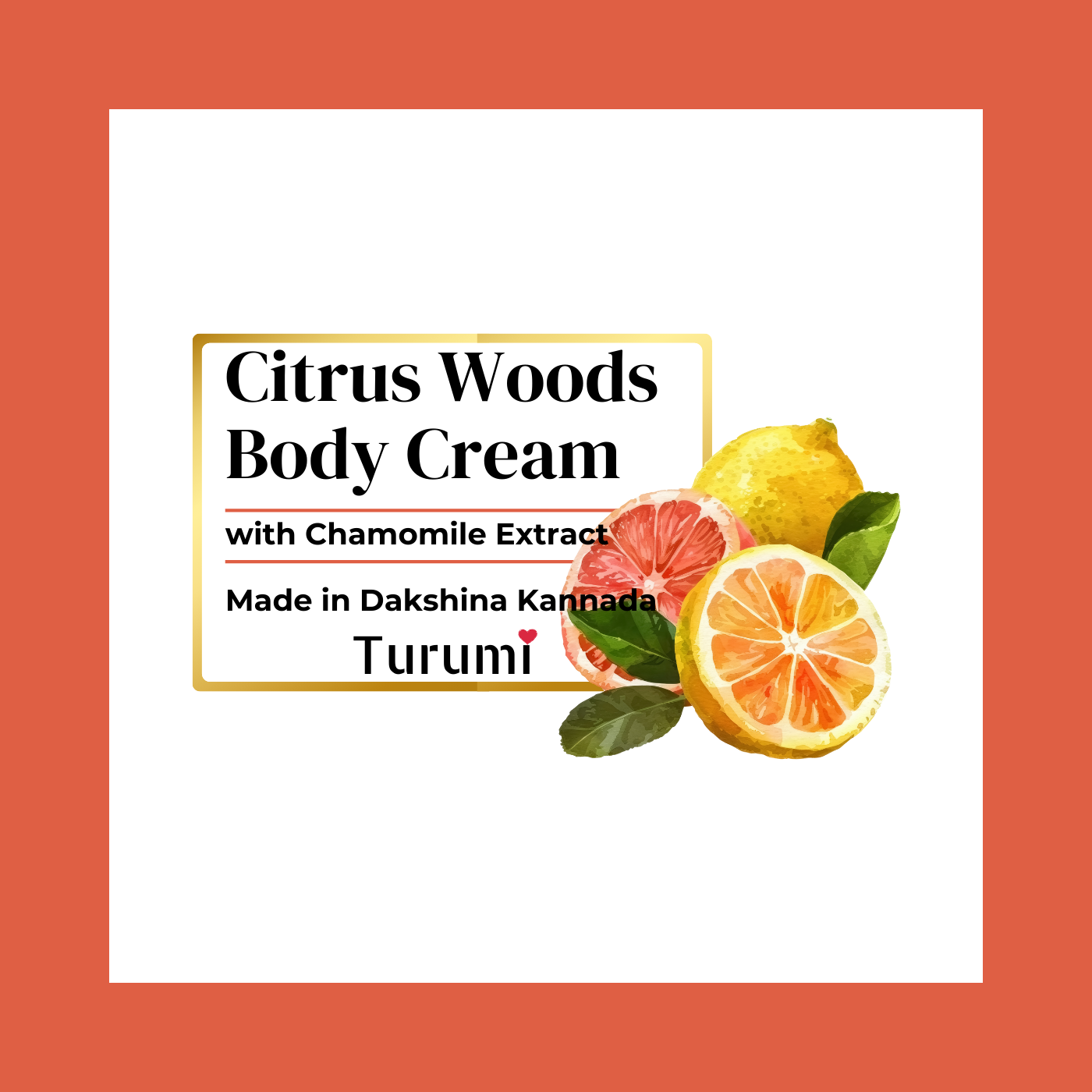 Citrus Woods Body Cream