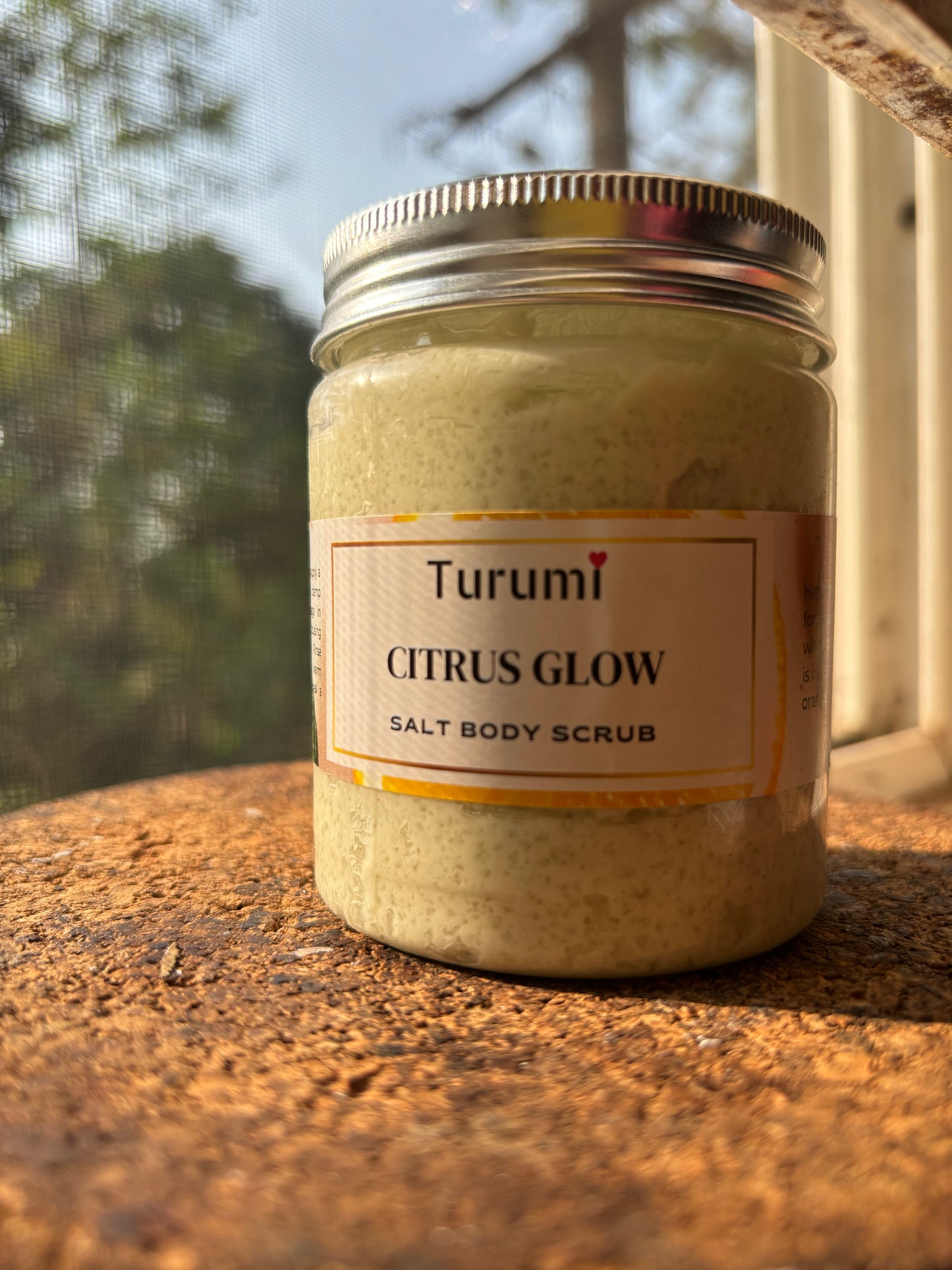 Citrus Glow Salt Scrub