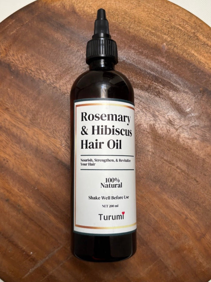 Rosemary Hibiscus Hair Oil