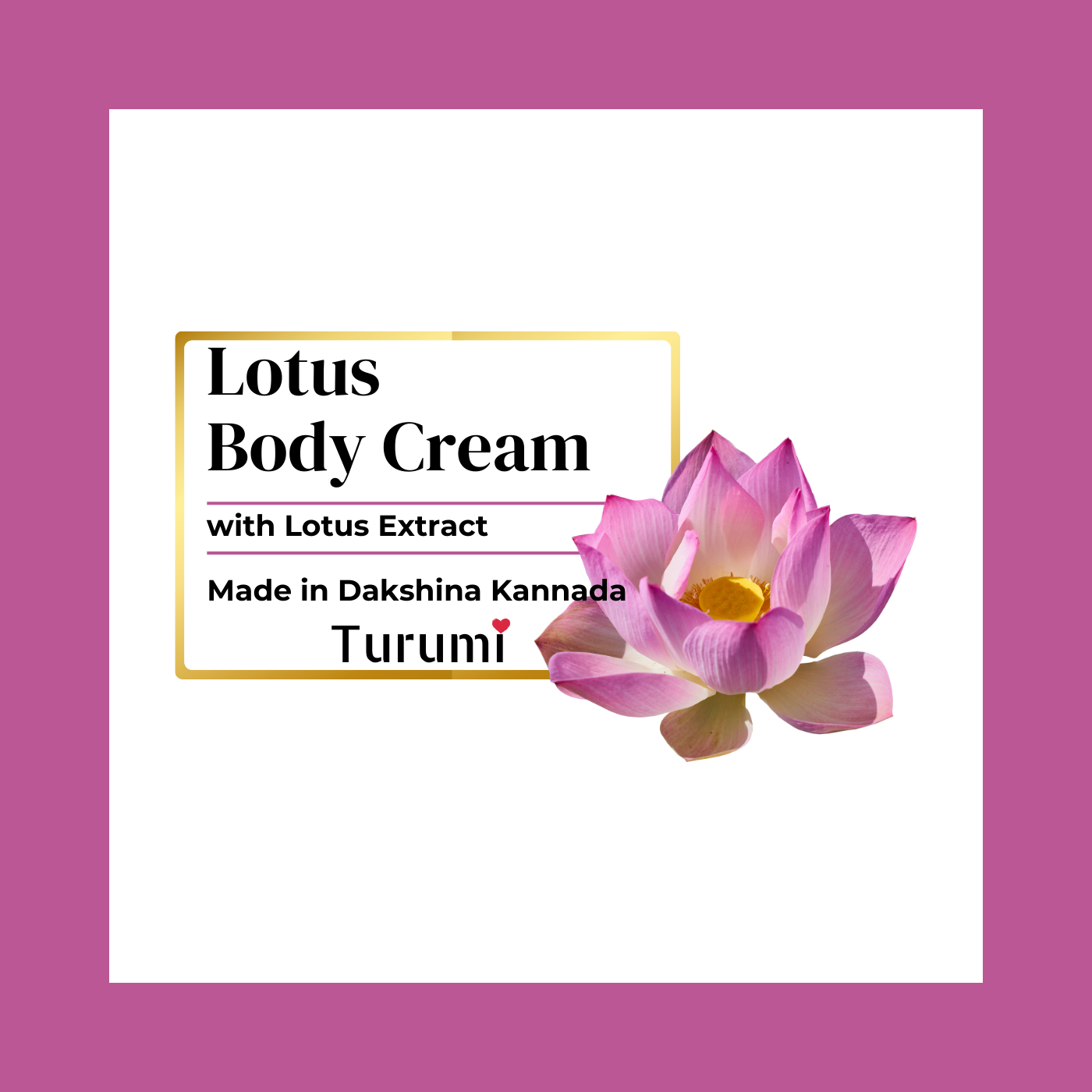 Lotus Body Cream